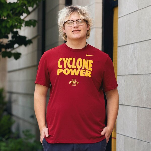 Nike I-State Cyclone Power Cardinal FA26 Short Sleeve T-Shirt